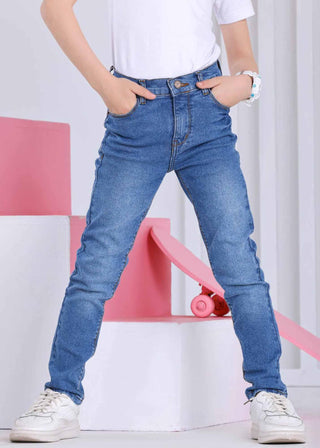 Skinny Blue Casual Jeans