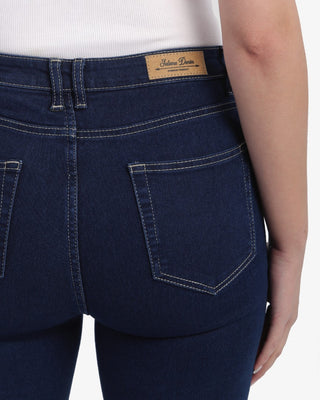 Skinny Fit Dark Blue Casual Jeans