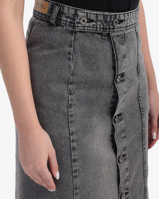 Grey Skirt Jeans
