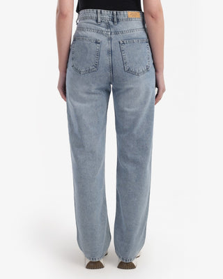 Straight Fit Light Blue Casual Jeans