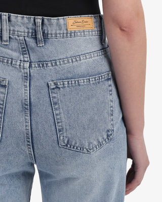 Straight Fit Light Blue Casual Jeans