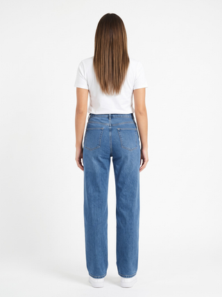 Straight Fit Blue Casual Jeans
