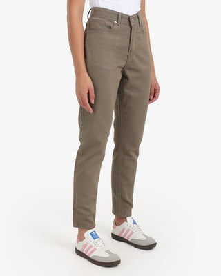 Boyfriend Olive Green Casual Jeans