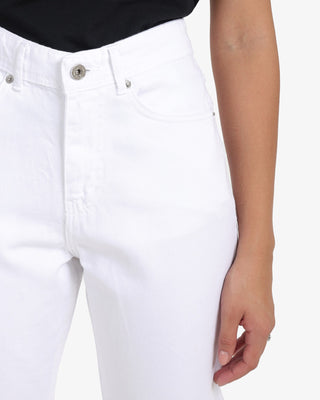 Boyfriend White Casual Jeans