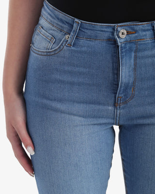 Flare Fit Light Blue Casual Jeans