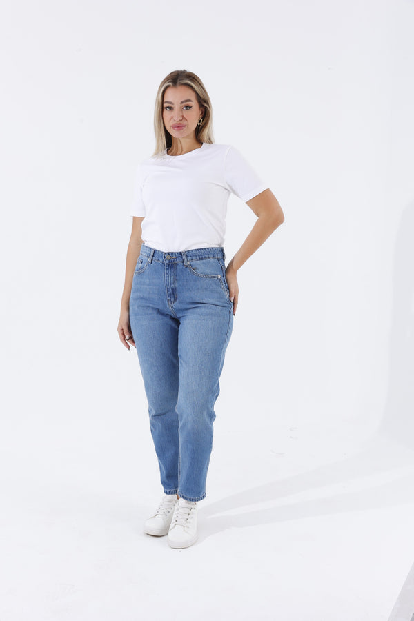 Boyfriend Blue Casual Jeans