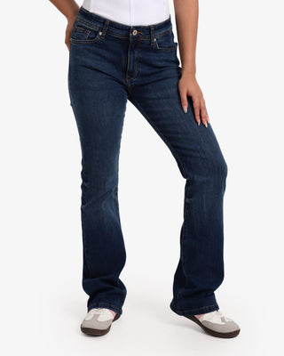 Kick Boot Dark Blue Casual Jeans