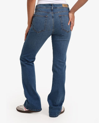 Kick Boot Blue Casual Jeans