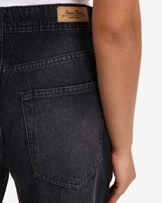 Bling Bling Black Wide Leg Casual Jeans