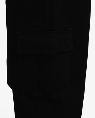 Skater Black Casual Gabardine