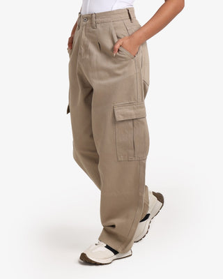 Gargo Skater Beige Casual Gabardine