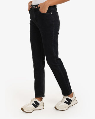 Slim Fit Black Casual Jeans