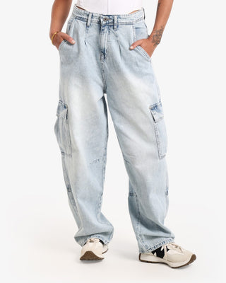 Skater Light Blue Casual Jeans