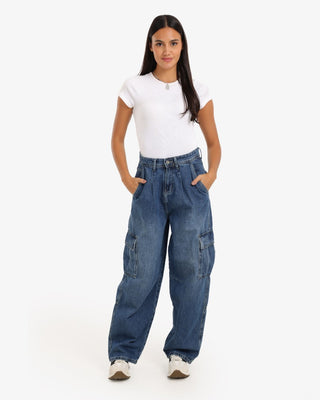 Skater Dark Blue Casual Jeans