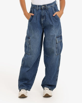 Skater Dark Blue Casual Jeans