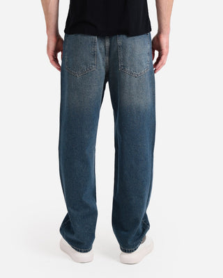 UNI-SEX Baggy Dirty Blue Casual Jeans