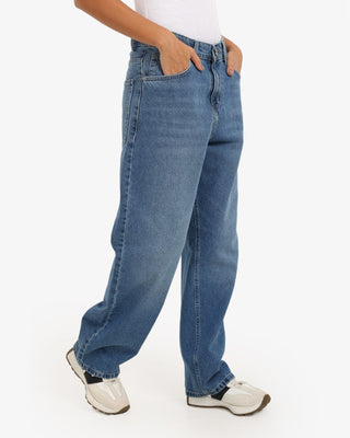 UNI-SEX Baggy Blue Casual Jeans