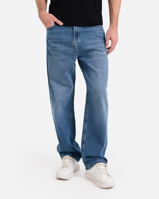 UNI-SEX Baggy Blue Casual Jeans