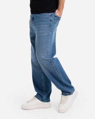 UNI-SEX Baggy Blue Casual Jeans