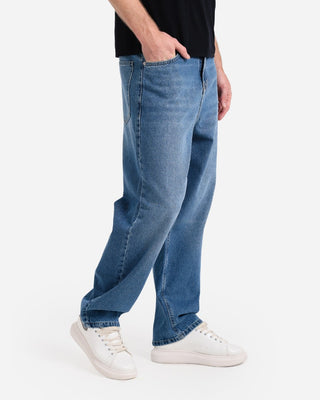 UNI-SEX Baggy Blue Casual Jeans
