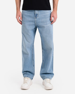 UNI-SEX Baggy Light Blue Casual Jeans