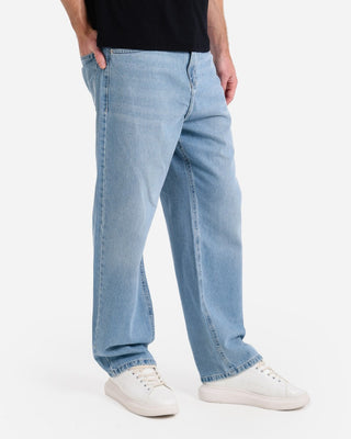 UNI-SEX Baggy Light Blue Casual Jeans
