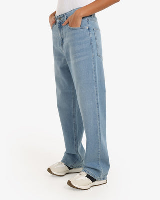 UNI-SEX Baggy Light Blue Casual Jeans