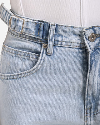 Balloon Fit Ice Blue Casual Jeans
