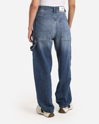 Balloon Fit Blue Casual Jeans