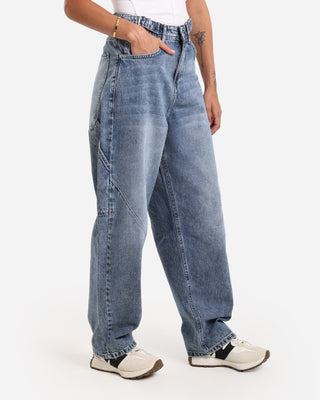 Ballon Fit Medium Blue Casual Jeans
