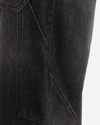 Balloon Fit Black Casual Jeans