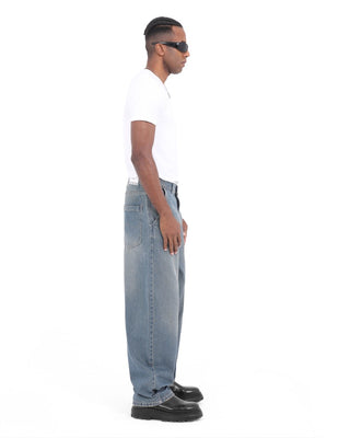 UNI-SEX Skater Dirty Blue Casual Jeans