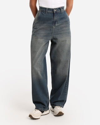 UNI-SEX Skater Dirty Blue Casual Jeans