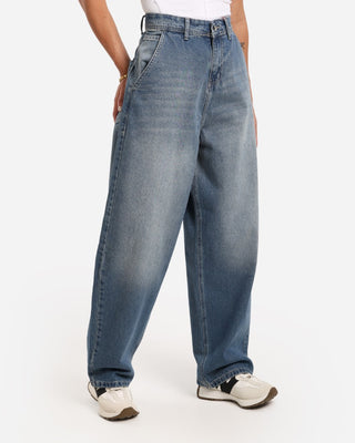 UNI-SEX Skater Medium Blue Casual Jeans