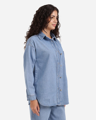 Blue Denim Shirt Casual Jeans