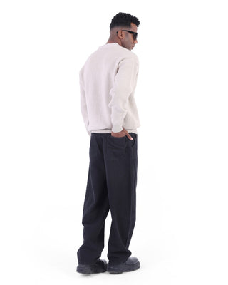 Skater Black Casual Jeans