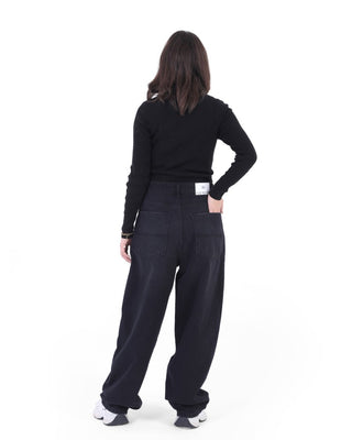 Skater Black Casual Jeans