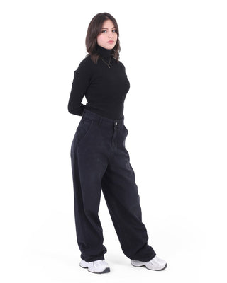 Skater Black Casual Jeans