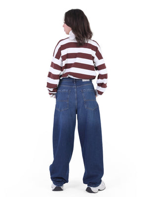 Skater Medium Blue Casual Jeans