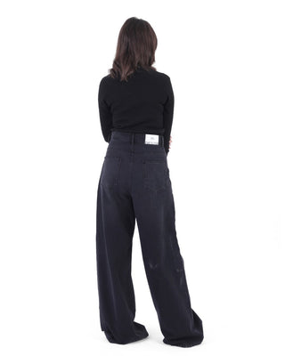 Mega Baggy Black Casual Jeans