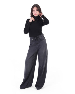 Mega Baggy Grey Casual Jeans