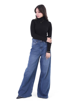 Mega Baggy Blue Casual Jeans