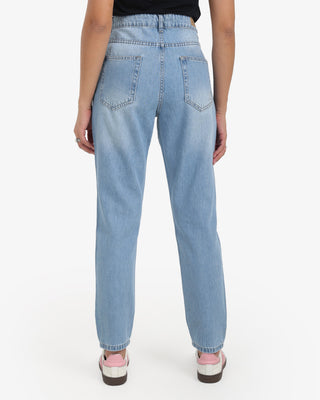 Boyfriend Light Blue Casual Jeans