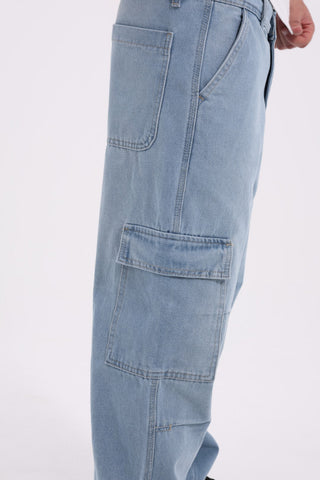 Cargo Fit Casual Jeans
