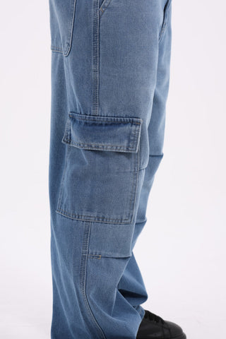 Cargo Fit Casual Jeans
