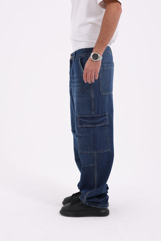 Cargo Fit Casual Jeans