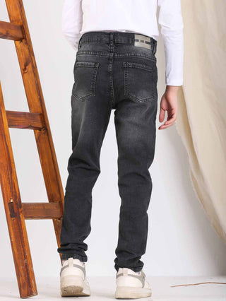 Skinny Grey Casual Jeans