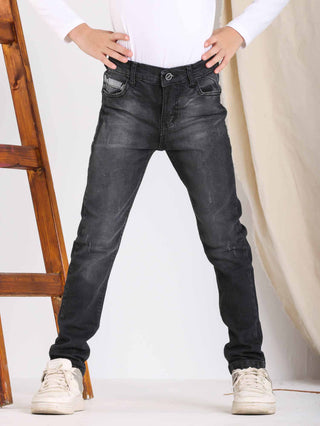 Skinny Grey Casual Jeans