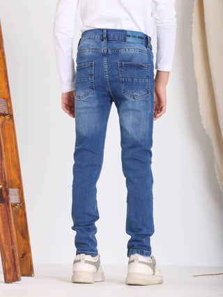 Skinny Blue Casual Jeans