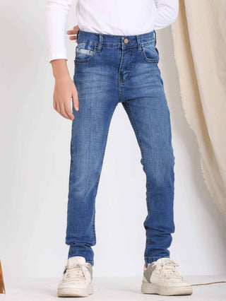 Skinny Blue Casual Jeans